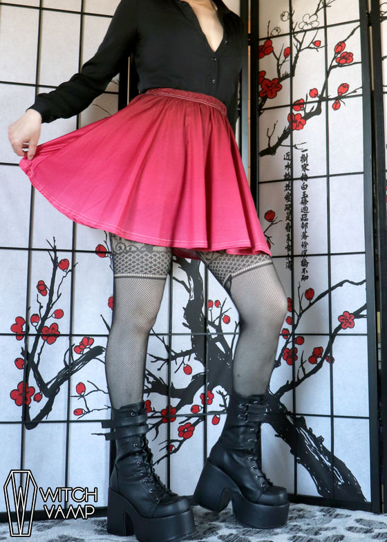 Spring Fever Skater Skirt with Pockets