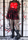 Demon Summoning Skater Skirt With Pockets [Only A & D Sizes Left]