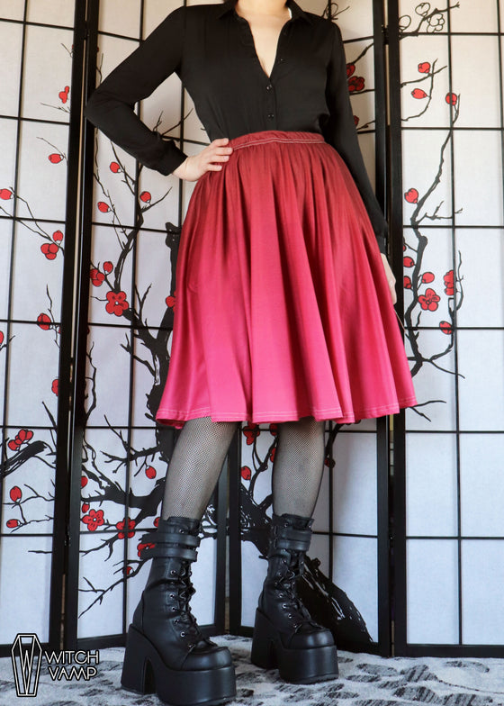 Spring Fever Midi Skirt With Pockets [Only A & D Sizes Left]