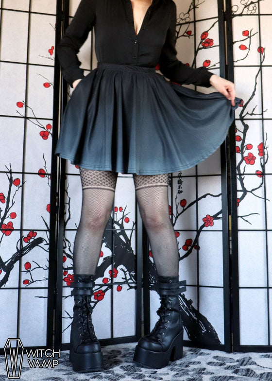 Apathy Skater Skirt with Pockets [Only C & D Sizes Left]