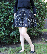 Ouija Board Skater Skirt With Pockets [RETIRED]