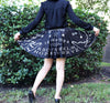Ouija Board Skater Skirt With Pockets (Only C Size Left)