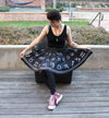 Astrology Skater Skirt with Pockets