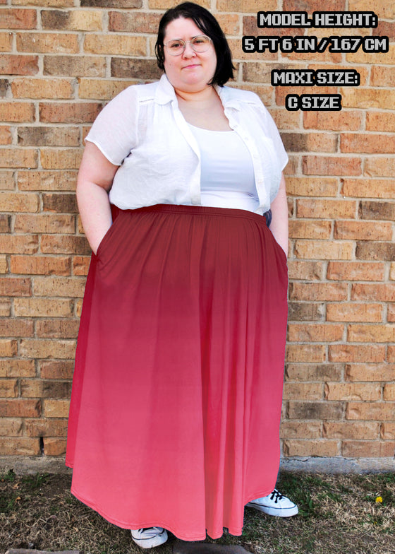 Spring Fever Maxi Skirt with Pockets