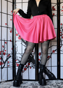  Dolly Pink Skater Skirt with Pockets [RETIRED, Only A & D Sizes Left]