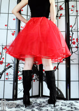 Petticoat for Skirts - Knee Length - Red [RETIRED]