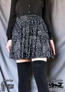  [Vetiverfox] Constellation Skater Skirt with Pockets