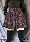 [Vetiverfox] Death's Head Moth Skater Skirt with Pockets