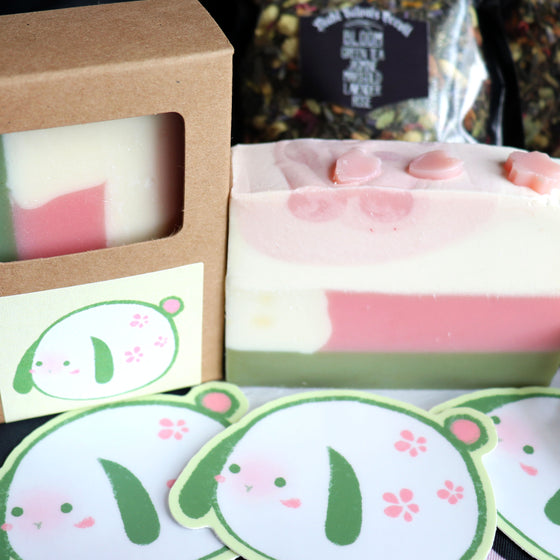[Nosy Dog Soaps] Sakura Cake Soap